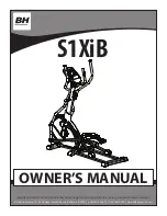 BH S1XiB Owner'S Manual preview