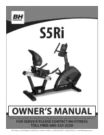 Предварительный просмотр 1 страницы BH S5Ri Owner'S Manual