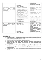 Предварительный просмотр 36 страницы BH Tecnorita YR40 Operating Instructions And Guarantee