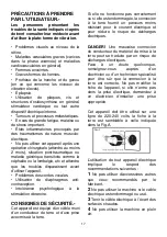 Preview for 17 page of BH Tecnovita ACTIVEPOWER YV16 Instructions For Assembly And Use