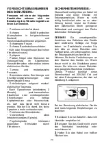 Preview for 23 page of BH Tecnovita ACTIVEPOWER YV16 Instructions For Assembly And Use