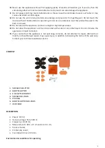 Preview for 8 page of BH Tecnovita e-SCULPTER YR50 Operating Instructions And Guarantee