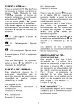 Preview for 6 page of BH Tecnovita Vibro Balance YV12 Instructions For Assembly And Use