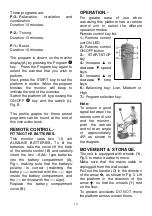 Preview for 14 page of BH Tecnovita Vibro Balance YV12 Instructions For Assembly And Use