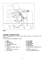 Preview for 13 page of BH Tecnovita X.Forte YF88 Instructions For Assembly And Use