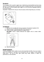 Preview for 20 page of BH Tecnovita X.Forte YF88 Instructions For Assembly And Use