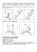 Preview for 27 page of BH Tecnovita X.Forte YF88 Instructions For Assembly And Use