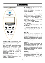 Preview for 13 page of BH Tecnovita YF920 Manual