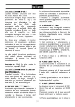 Preview for 13 page of BH Tecnovita YFAX91 Manual