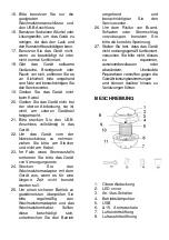 Preview for 23 page of BH Tecnovita YP36 Operating Instructions And Guarantee