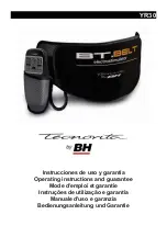 BH Tecnovita YR30 Operating Instructions And Guarantee preview