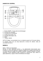 Preview for 7 page of BH Tecnovita YR31 Operating Instructions And Guarantee