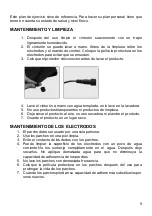 Preview for 9 page of BH Tecnovita YR31 Operating Instructions And Guarantee