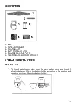 Preview for 13 page of BH Tecnovita YR31 Operating Instructions And Guarantee