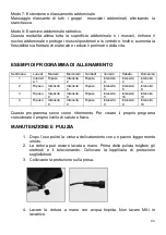 Preview for 46 page of BH Tecnovita YR31 Operating Instructions And Guarantee