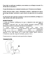 Preview for 24 page of BH Tecnovita ZENTROMAX YM921 Operating Instructions And Guarantee