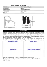 Preview for 31 page of BH Tecnovita ZENTROMAX YM921 Operating Instructions And Guarantee