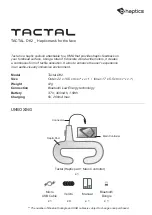 Bhaptics TACTAL DK2 Quick Start Manual preview