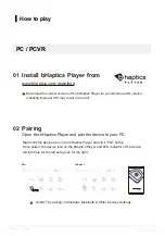 Preview for 5 page of Bhaptics TACTOSY for Hands Instructions Manual