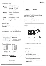 Bhaptics Tactosy User Manual preview