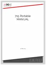 BHB Partech 715 Portable Manual preview