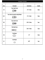 Предварительный просмотр 7 страницы BHG 720-0783DC Manual