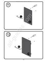 Предварительный просмотр 11 страницы BHG 730-0783W Assembly & Instruction Manual