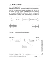 Предварительный просмотр 11 страницы BHI NEDSP1061-KBD Installation And Operating Manual