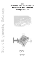 BHI NEDSP1061 Fitting Instructions Manual предпросмотр