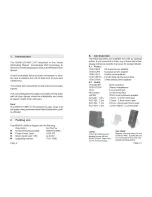 Предварительный просмотр 4 страницы BHI NEIM 1031 MKII User Manual