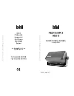 BHI NES-5 Operating Manual предпросмотр