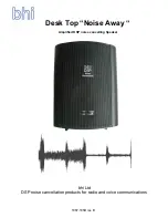 Предварительный просмотр 1 страницы BHI Noise Away Manual