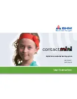 BHM Medical Contact Mini User Instruction preview