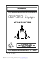 BHM Medical OXFORD VOYAGER PORTABLE User Manual предпросмотр