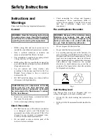 Preview for 5 page of BHM Medical Voyager V5 Duo Technical Manual