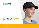 BHM contact forte Instructions For Use Manual preview