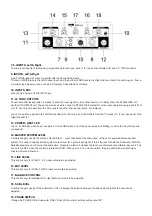 Предварительный просмотр 6 страницы BHM STAGE1508 Manual