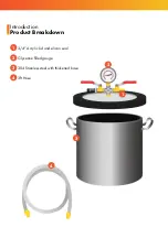 Предварительный просмотр 4 страницы BHO 18L Vacuum Chamber User Manual