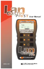 Предварительный просмотр 1 страницы BI COMMUNICATIONS Lan Caster ProST User Manual