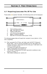 Предварительный просмотр 11 страницы BI COMMUNICATIONS Lan Caster ProST User Manual