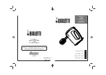 Preview for 1 page of Bialetti BIA0SBT01 Instructions For Use Manual