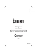 Предварительный просмотр 76 страницы Bialetti BLT01 Instructions For Use Manual