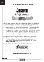 Предварительный просмотр 80 страницы Bialetti BREAK AUTOMATIC Instructions For Use Manual