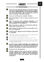 Предварительный просмотр 5 страницы Bialetti FMX04 Instructions For Use Manual