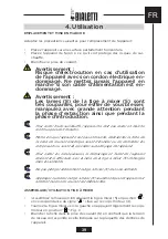 Предварительный просмотр 39 страницы Bialetti FMX04 Instructions For Use Manual