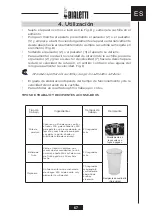 Предварительный просмотр 67 страницы Bialetti FMX04 Instructions For Use Manual