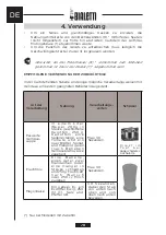 Предварительный просмотр 70 страницы Bialetti FMX05 Instructions For Use Manual