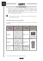 Предварительный просмотр 88 страницы Bialetti FMX05 Instructions For Use Manual