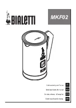 Bialetti MKF02 Instructions For Use Manual предпросмотр