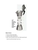 Предварительный просмотр 2 страницы Bialetti Moka Express Manual